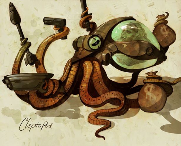 Cleptopod by Zelda Devon