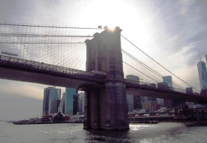 Brooklyn Bridge, built 1870