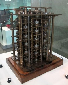 Trial portion of the Difference Engine No. 1, completed 1832